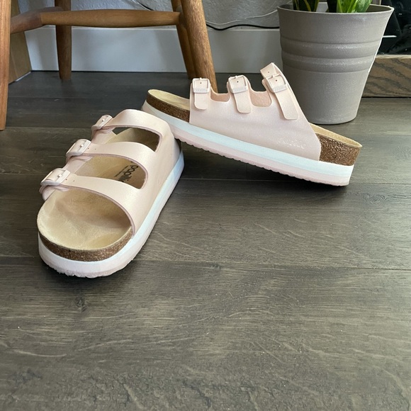 Birkenstock Papillio Florida Pap light pink sandal - Picture 3 of 5